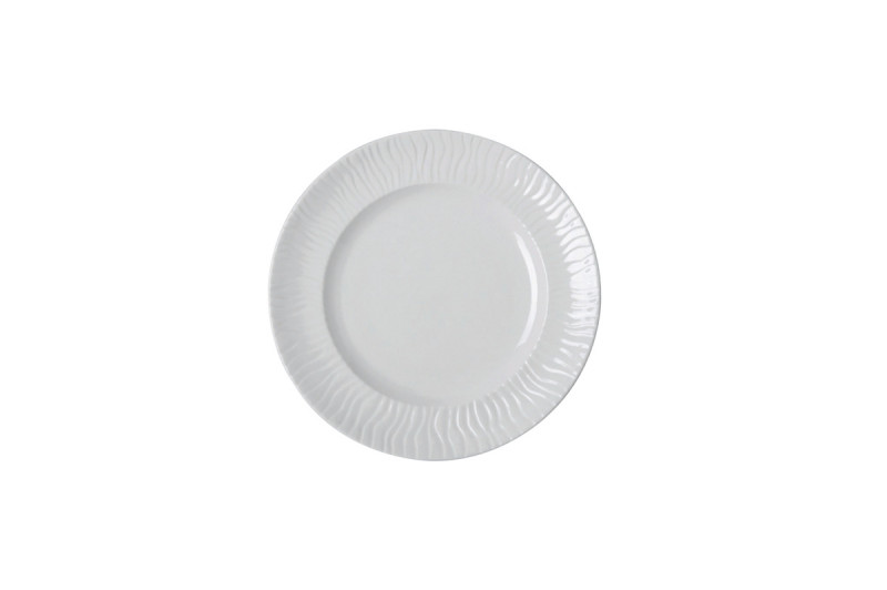 Assiette plate rond ivoire porcelaine Ø 27 cm Playa Rak