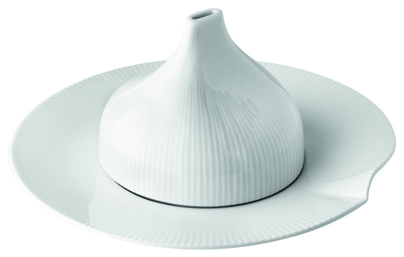 Assiette extra creuse rond blanc porcelaine Ø 26,5 cm Canopee Pillivuyt