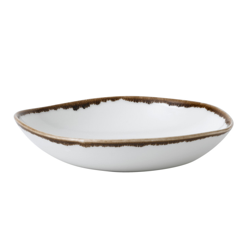 Assiette plate rond blanc porcelaine vitrifiée Ø 26,4 cm Harvest Dudson