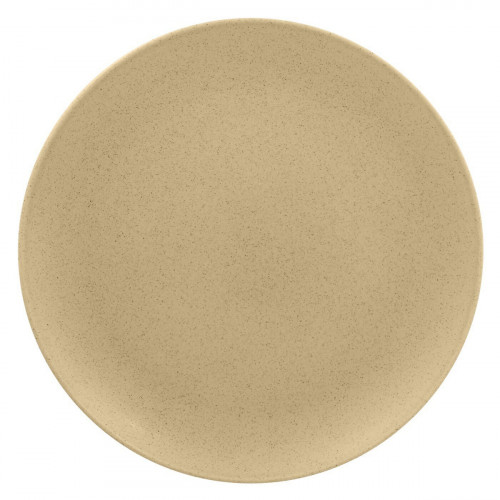 Assiette coupe plate rond beige porcelaine vitrifiée Ø 17,9 cm Genesis Rak