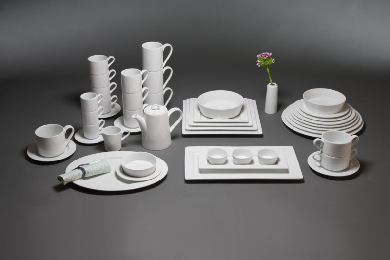 Crémier blanc porcelaine vitrifiée 16 cl Ø 6,9 cm Access Rak