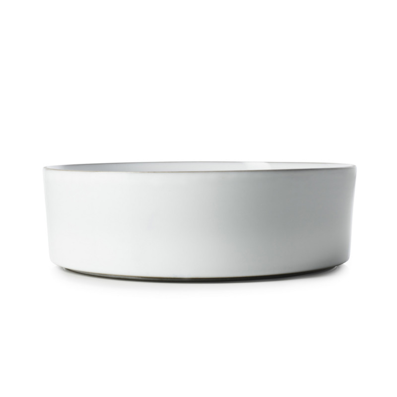 Saladier rond blanc porcelaine culinaire Ø 25 cm CaractÈre Revol