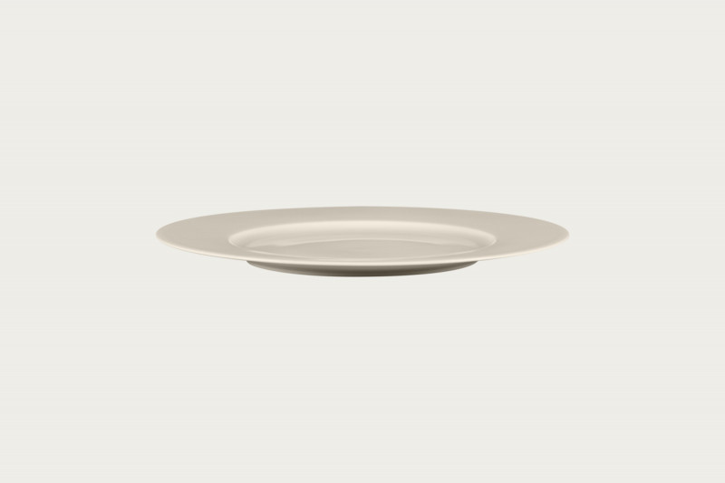 Assiette plate rond ivoire porcelaine bone china Ø 31,5 cm Fedra Rak