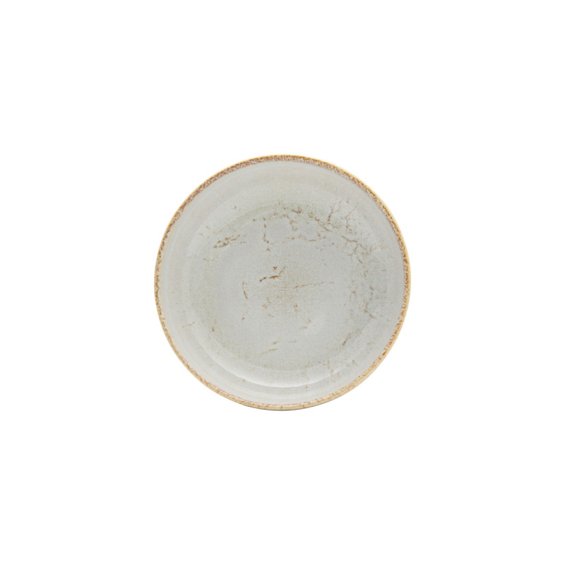 Coupelle rond beige grès émaillé Ø 16 cm Sand Accolade