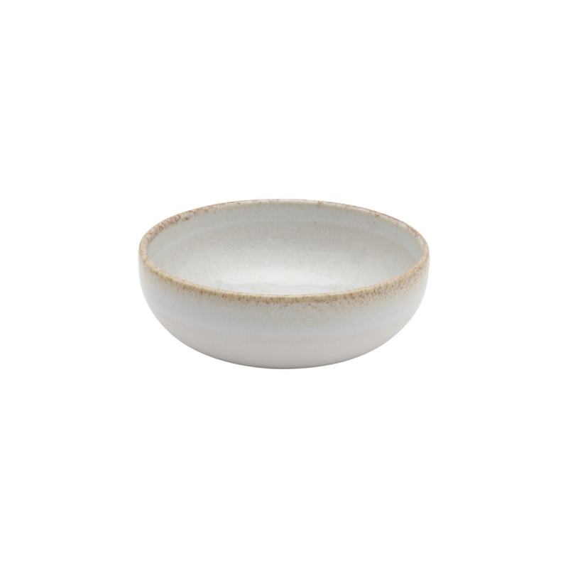 Coupelle rond beige grès émaillé Ø 12 cm Sand Accolade