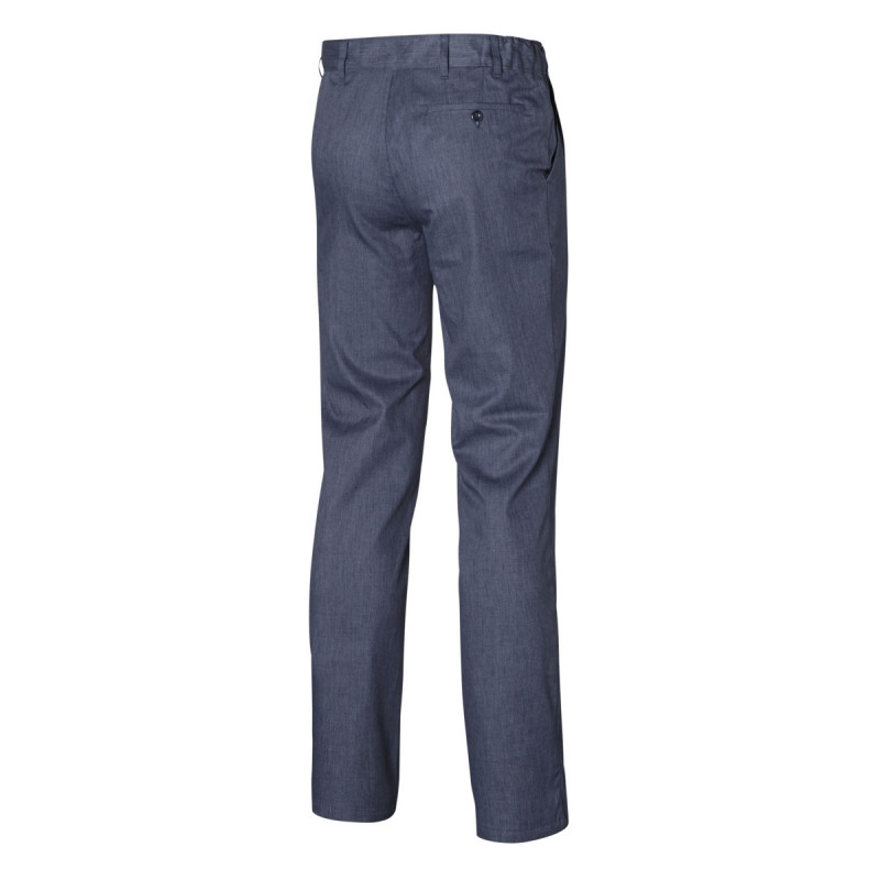 Pantalon de cuisine homme denim bleu 56 Pebeo Molinel