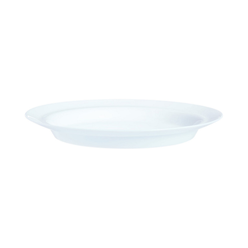 Assiette rond blanc verre opal Ø 23,5 cm Autonomy Arcoroc