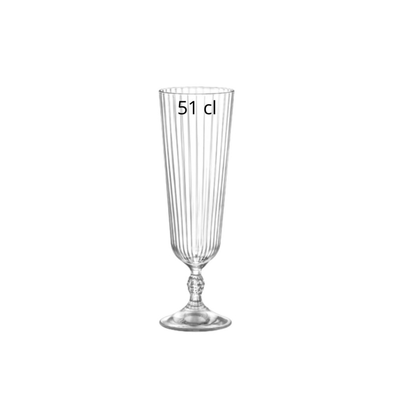 Verre à cocktail verre cristallin 51 cl America 20s Bormioli Rocco