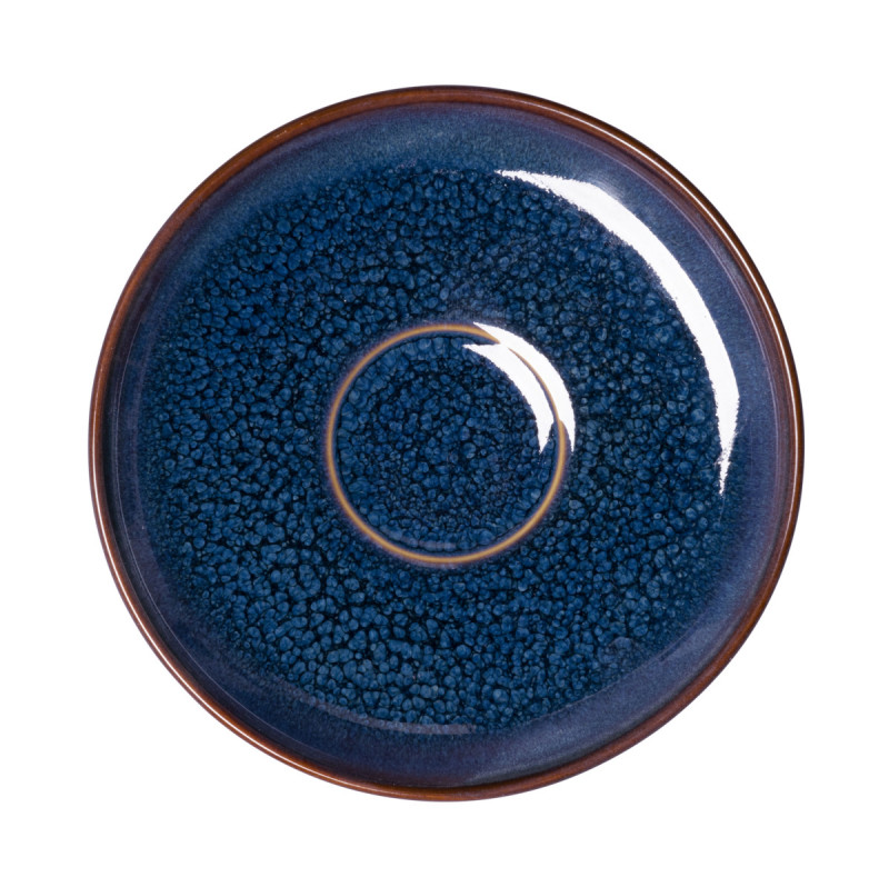 Sous-tasse à expresso rond denim bleu en porcelaine Ø 12 cm 1,5 cm Crafted Villeroy & Boch