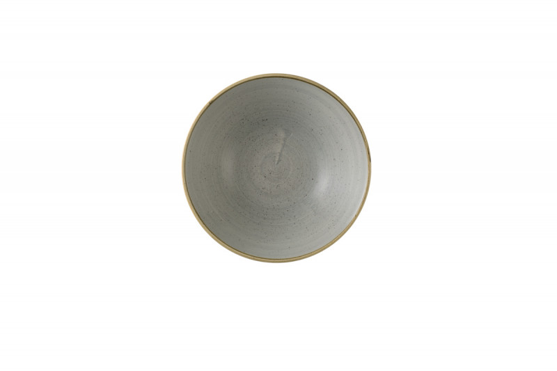 Bol rond gris porcelaine vitrifiée Ø 19 cm Stonecast Churchill