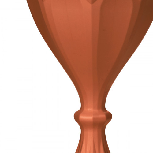 Verre à pied terracotta fibre végétale 16 cl Banquise Liliroc Saint Romain