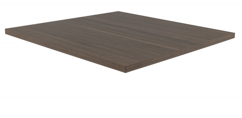 Plateau de table marron 60x70x2,4 cm Original