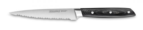 Couteau d'office 12 cm inox plastique microdentée Signature Micarta 32 Dumas