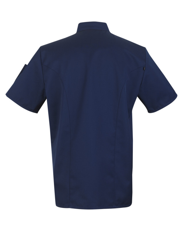 Veste de cuisine manches longues bleu foncé T1 Nero Robur