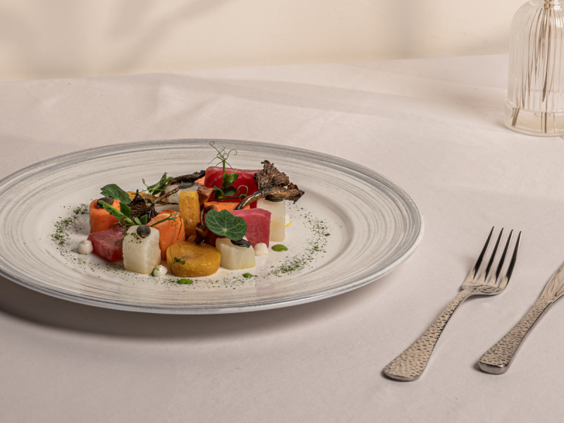 Assiette plate rond blanc porcelaine Ø 31 cm Sublime Rak