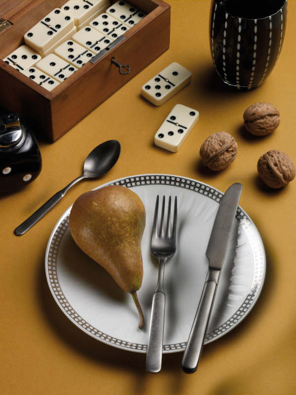 Couteau de table titane Casali Stoned Pintinox