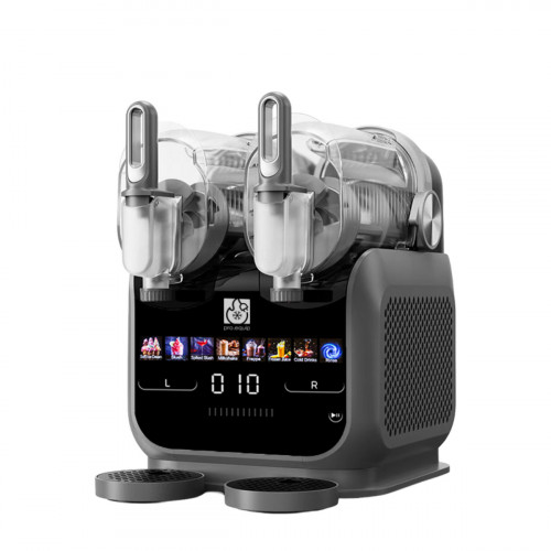 Machine slush noir 3,6 L 2 bacs Pro.equip
